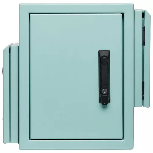 IP-A453522-T33 Field Cabinet IP55 Pole Mount Aluminium Ventilated