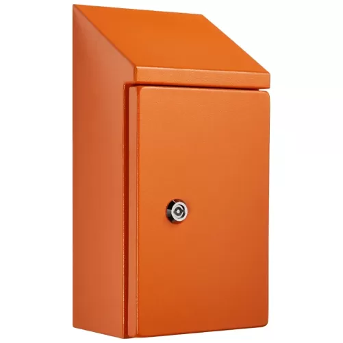 IP-SSR303015-OR Electrical Enclosure IP66 Sloping Roof Single Door
