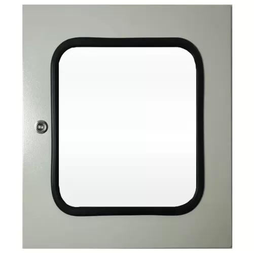 IP-5040WINDOOR Transparent Door Steel Powder Coated