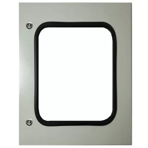 IP-8060WINDOOR Transparent Door Steel Powder Coated
